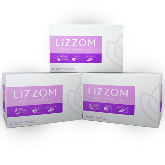 Organic Ultrathin Sanitary Pads - Regular (Pack of 3)