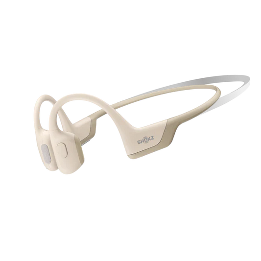 Shokz OpenRun Pro Mini Bone Conduction Open-Ear Sport Headphones - Beige
